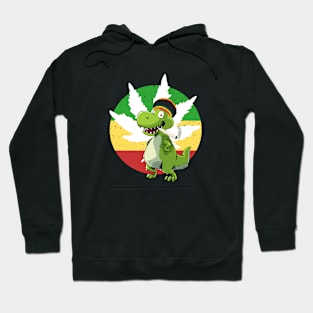 Reggae Dinosaur T Rex Hoodie